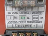 Tai Chung Control Power Transformer 1PH 110VA 50/60HZ USED