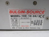 Bulgin-Source 100-10-04 Power Supply 1.39/0.68A 115/230V 60/50Hz USED