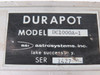 Durapot DC1000A-1 Transducer 9-Pin D-Sub Connectors USED