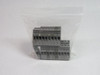 Entrelec M6/8-5118 Terminal Block 800VAC/DC Lot of 20 GREY USED