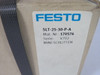 Festo SLT-25-30-P-A Mini Slide Actuator 25MM Bore 30MM Stroke 1/8" NPT ! NEW !