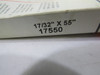 Pix A-17550 Cogged Belt 0.53" Width 55.77"L 17/32”W NEW