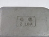 Iberville CILBSA-2-1/2 Conduit Body Type LB 2-Hub 2-1/2" USED