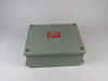 Hammond 1414SCI Steel Junction Box Enclosure Type 12 10x8x4" USED