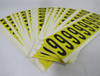 Brady 3440-6 Kit of Number Labels 25-Pack #6 or #9 NEW