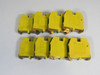 Allen-Bradley 1492-WG10 Terminal Block Lot of 10 GREEN/YELLOW USED