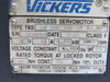 Vickers K2-240-030-00-02-00 Brushless Servo Motor 3000RPM 180V 28A ! AS IS !