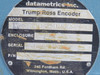 DataMetrics LRN-512-15PDO-2 Trump Ross Encoder 17-Pin USED