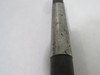 Clarkson HSS Taper Shank Drill Size 47/64 Total Length 9" USED