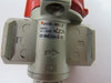 SMC VHS30-N02-Z 3-Port Hand Valve w/ Lockout 1/4" NPT USED