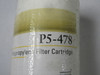 Pentek P5-478 Sediment Filter Cartridge 4-7/8"x2.5" 2.0GPM 5-Micron ! NEW !