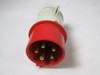 CeeNorm Type-207 Male Plug 16-6h 220/380V 240/415V 3P+N+E USED