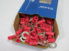 Thomas & Betts 18RA-14X Ring Pressure Terminal Connector Lot of 100 PINK ! NEW !