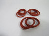 Able Seal 2-220S700-FDA Silicon O-Ring 34.52ID 41.58OD Lot of 14 USED