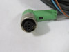 Phoenix 1536382 Sensor/Actuator Cable w/5 Pin Female Connector 3.12m USED