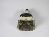 Allen-Bradley 800T-J2KE7B Series N Selector Switch 2NO/2NC 3-Position USED