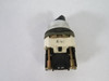 Allen-Bradley 800T-J2A Series T Selector Switch 1NO/1NC 3-Position USED