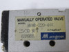Mindman MVMB-220-4B1 2-Position Manual Valve Body 1/4"NPT .15-8mPa USED