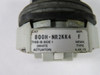 Allen-Bradley 800H-NR2KK4 Ser F Selector Switch No Contacts 4-Position USED