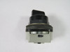 Allen-Bradley 800H-NR2KK4 Ser F Selector Switch No Contacts 4-Position USED