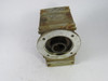 Nord SK1SI63 FlexBloc Worm Gear Reducer 60:1Ratio 1044-1230nm 233-350RPM USED