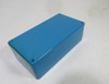 Hammond 1591DBU Blue Plastic Enclosure 5.90X3.20X1.80" USED