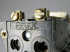 Cutler-Hammer 10250T1063C50-1X Push Button 2-Pos Illum 1NO1NC 120V Amber USED