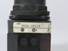 Allen-Bradley 800H-PRB16A Ser F Push Button 120VAC 50/60Hz Amber Lens USED