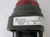 Allen-Bradley 800H-QR10R Universal Pilot Light 120VAC Red Lens Series G USED