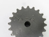 Generic 25-20 Roller Sprocket 1/4" Bore 20 Teeth 25 Chain 1/4" Pitch USED