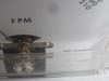Yokogawa 62827LX FPM Panel Meter Gauge 0-340 FPM 3-1/2" Diameter USED