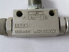 Bosch 0-821-200-008 Flow Control Air Throttle Valve 1/8" NPT USED