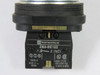 Telemecanique XB3BA22 Push Button 1NC Black Flush Head USED