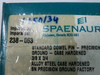 Spaenaur 238-063 Standard Dowel Pin 3/8x3/4" Box Of 100 ! NEW !