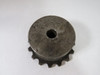 Link-Belt RC5016 Sprocket 3.4" OD 0.4" Bore 16 Teeth USED