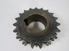 Generic D50P19 Double Sprocket 4" OD 0.8" ID 19 Teeth USED