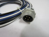 Balluff BCC0722 7/8" Male 4Pole Connector Cable 600VAC/DC 10A USED
