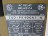 Allen-Bradley 700-PK400A1 Series A AC Relay 115-120V 60HZ 110V 50HZ USED