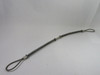 Dixon WA2 King Cable 1.5-3" Hose End 1/4" Cable 38" Length 200PSI USED