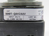 Allen-Bradley 800TC-QAH2AAV Push Button Ser. U 12-130Vac/dc Amber USED