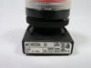 Fuji Electric AR22G4L-E3R Push Button Illum LED 30V 1W Red w/Guard USED