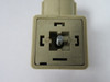 MPM TW1 Square 3 Pin Connector 10 Amp 250 Volt USED