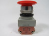 IDEC AVW402-R Push Button Twist-To-Release 125V 5A 2NC Red USED
