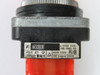 Fuji Electric AR30B0R-01R Push Button 600V 1NC Red Giant Mushroom USED
