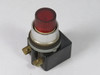 Square D 9001-K2L1R Ser A Push Button Illum 110-120V 50/60Hz Red USED