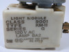 Square D 9001-KP11C9 Ser G Pilot Light 120VAC Neon Clear Dome USED