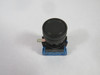 IDEC HW1B-M1F10-B Non-Illuminated Round Black Push Button 1NO USED