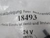 Festo 18493 Plug Socket 24V ! NWB !