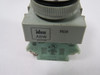 IDEC ABW110-B Non-Illuminated Black Push Button 1NO w/ TW-C10 Contact USED