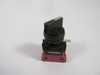 IDEC HW1S-2TF01 Selector Switch 1NC 2-Position USED